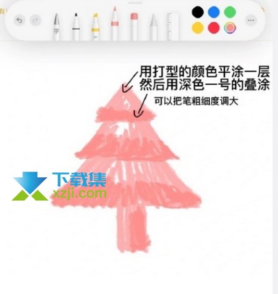 抖音圣诞树的简笔画怎么画 抖音画圣诞树教程