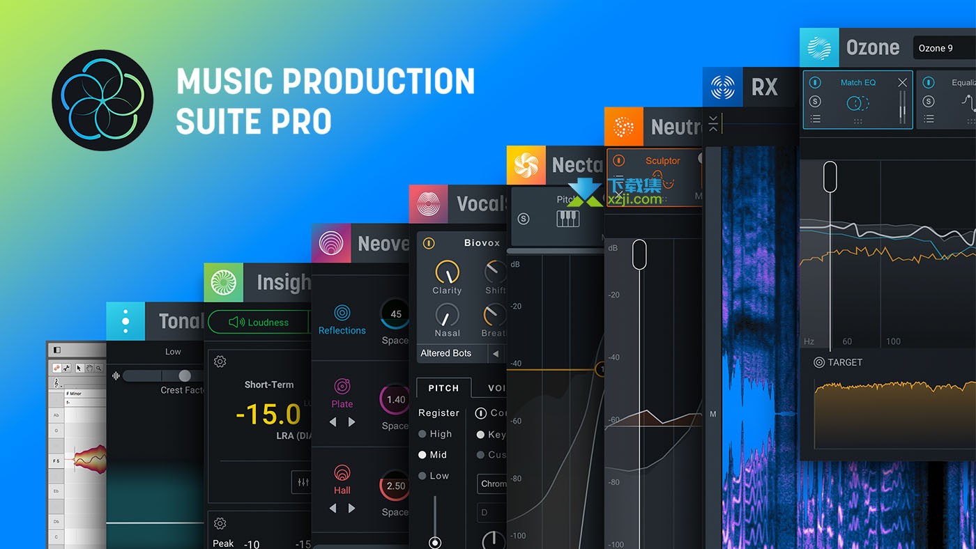 iZotope Music Production Suite Pro界面