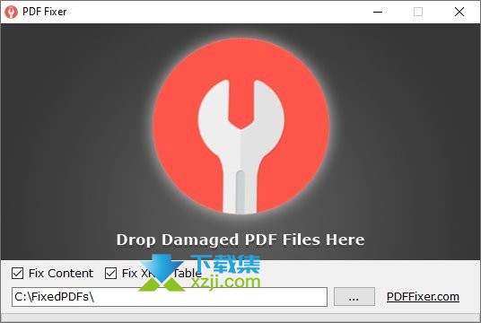 PDF Fixer界面