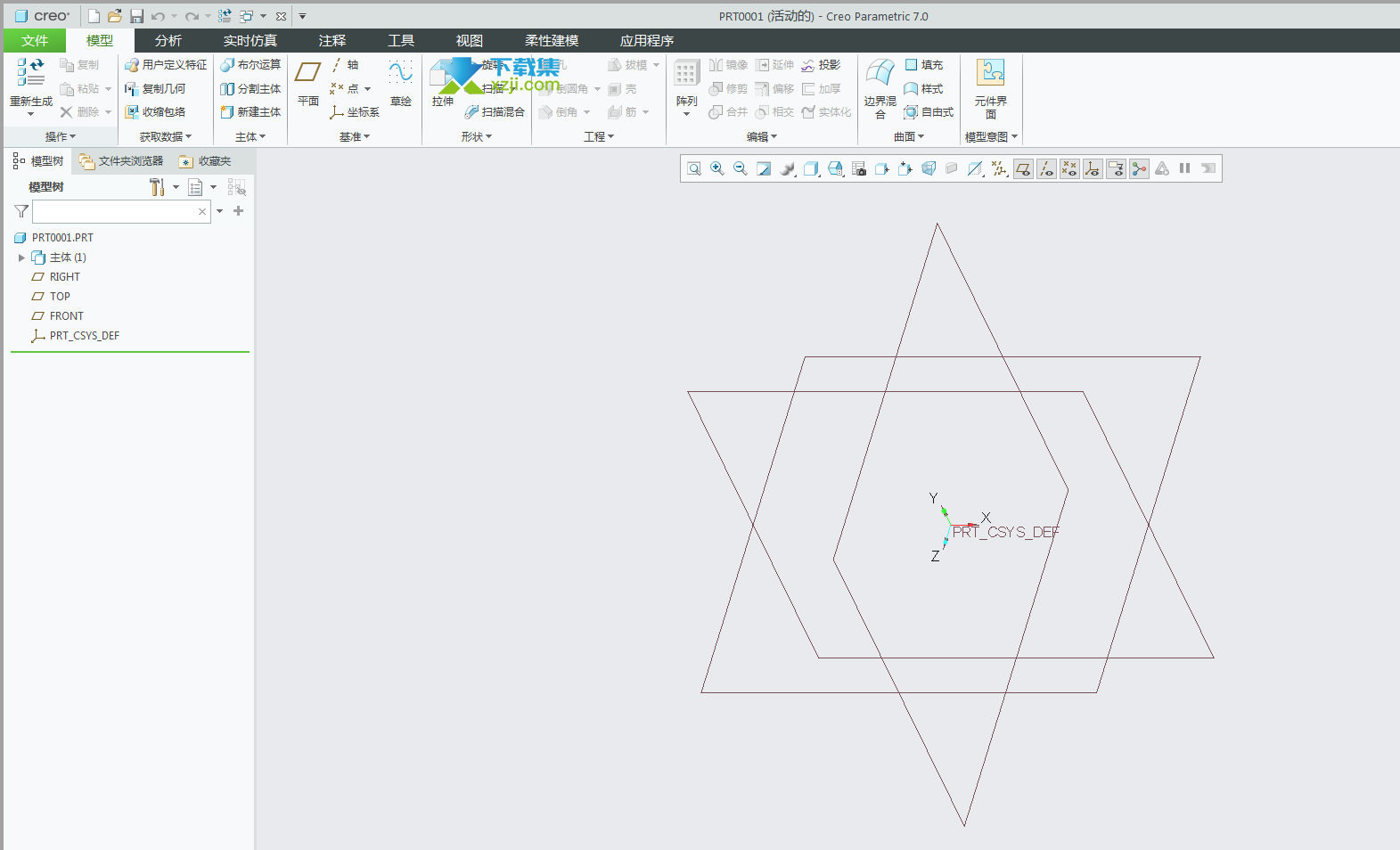 PTC Creo界面