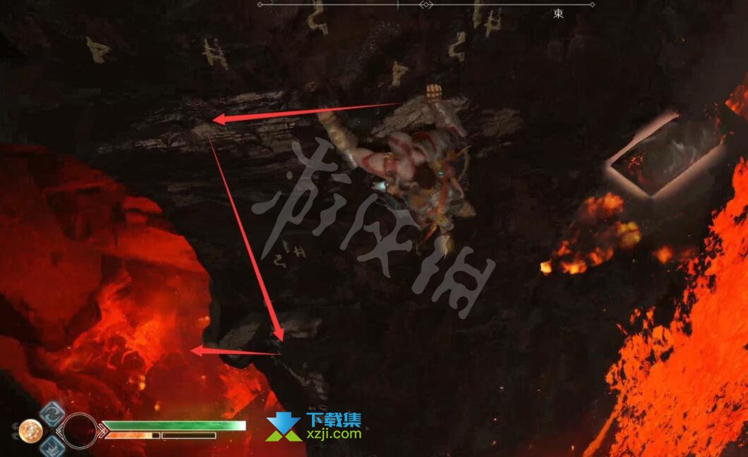 《战神4》游戏中火焰的国度试练任务完成方法