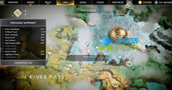 《战神4》游戏中12个世界树露珠分布位置在哪