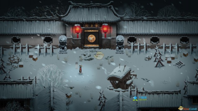 《暖雪》游戏中序章狼之章玄月打法介绍