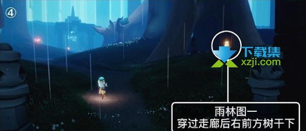 《光遇手游》潜海季雨林季节蜡烛位置在哪