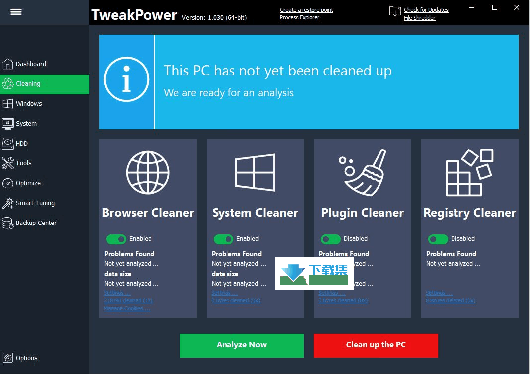 TweakPower界面1