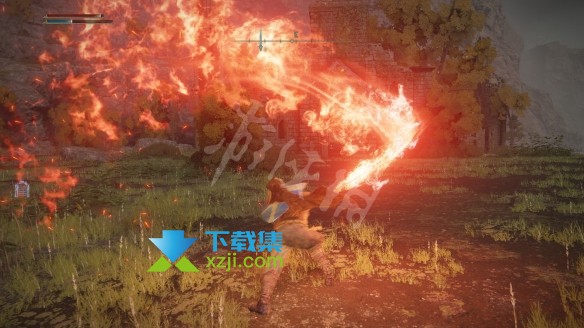 《艾尔登法环》游戏中夜与火之剑战灰技能释放方法介绍
