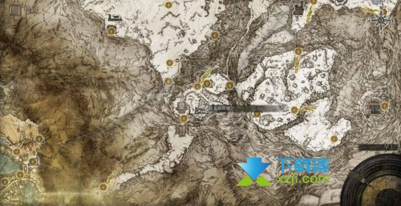 《艾尔登法环》游戏中锻造石矿工的铃珠1-4位置在哪