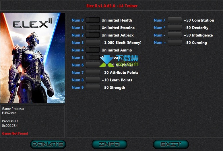 ELEX II修改器+14