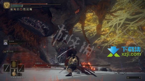 《艾尔登法环》游戏中火焰巨人二阶段怎么打 火焰巨人打法介绍