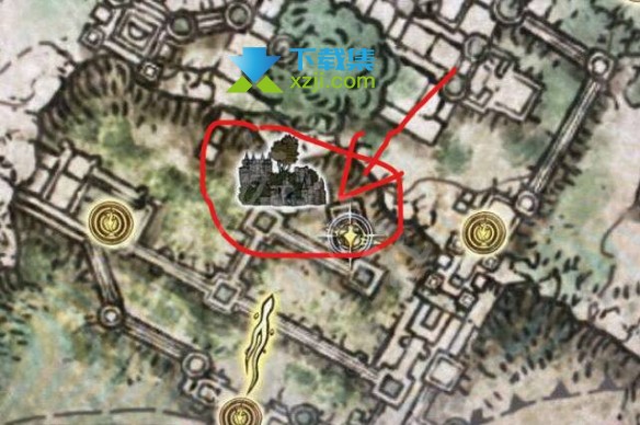《艾尔登法环》游戏中卡利亚城寨位置在哪