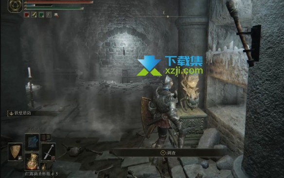 《艾尔登法环》游戏中黑刀地下墓地铁门开启方法介绍