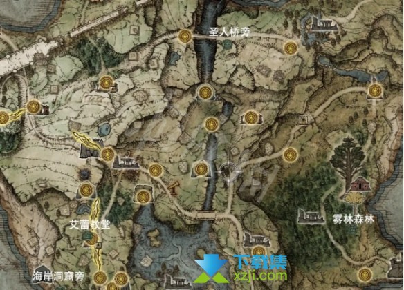 《艾尔登法环》地图上有几个商人 地图上全商人位置在哪