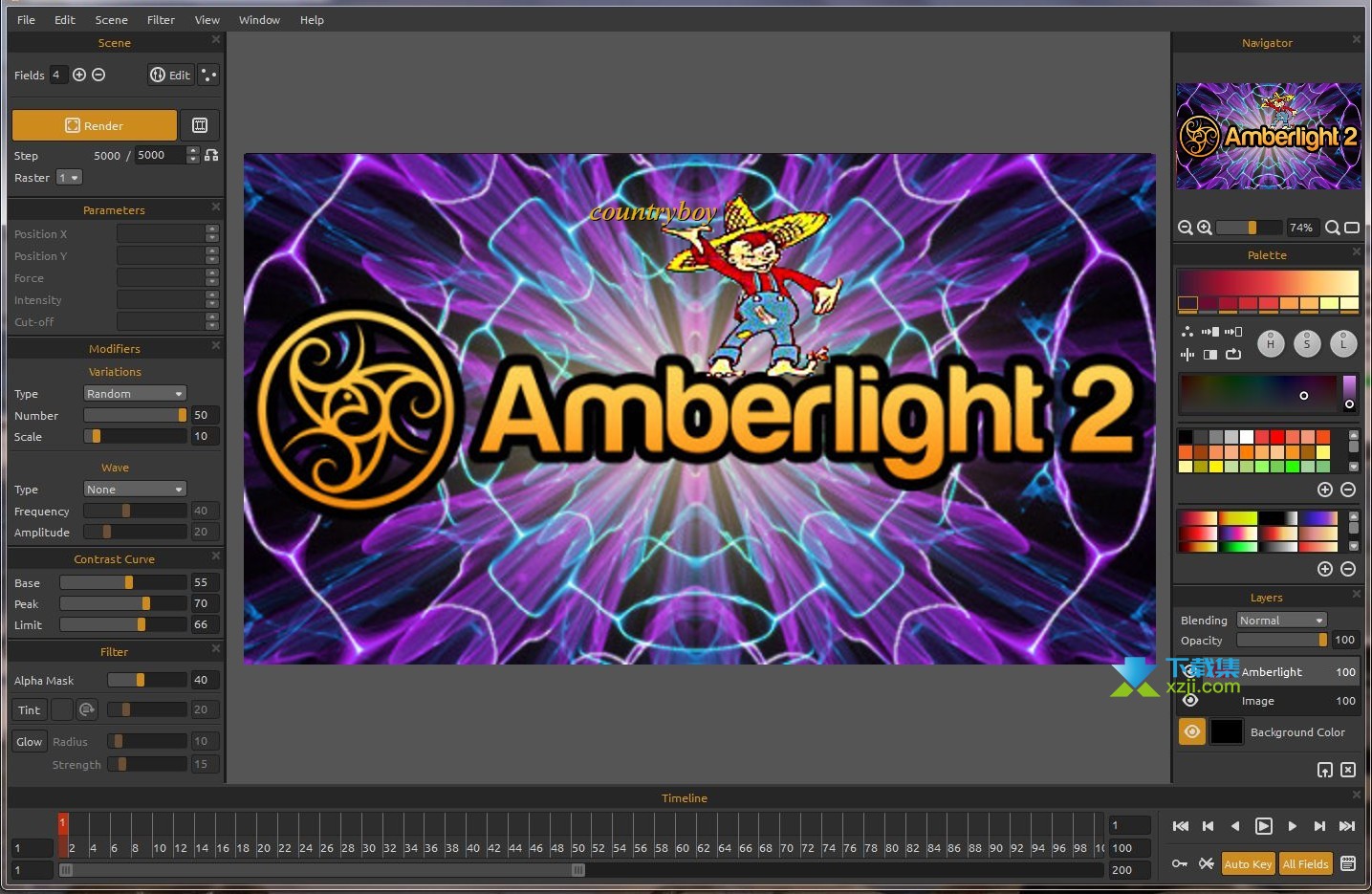 Amberlight2(例子特效软件)v2.1.5免费版截图（1）