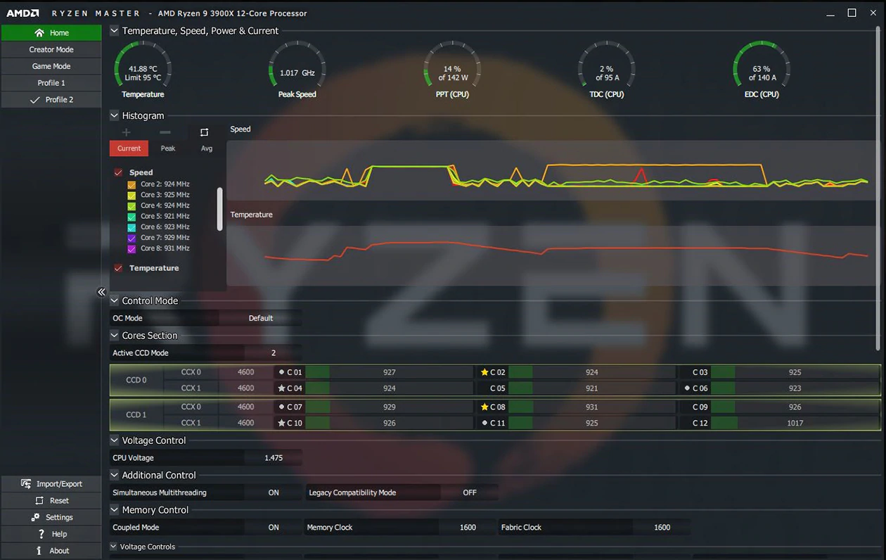 AMD Ryzen Master界面3