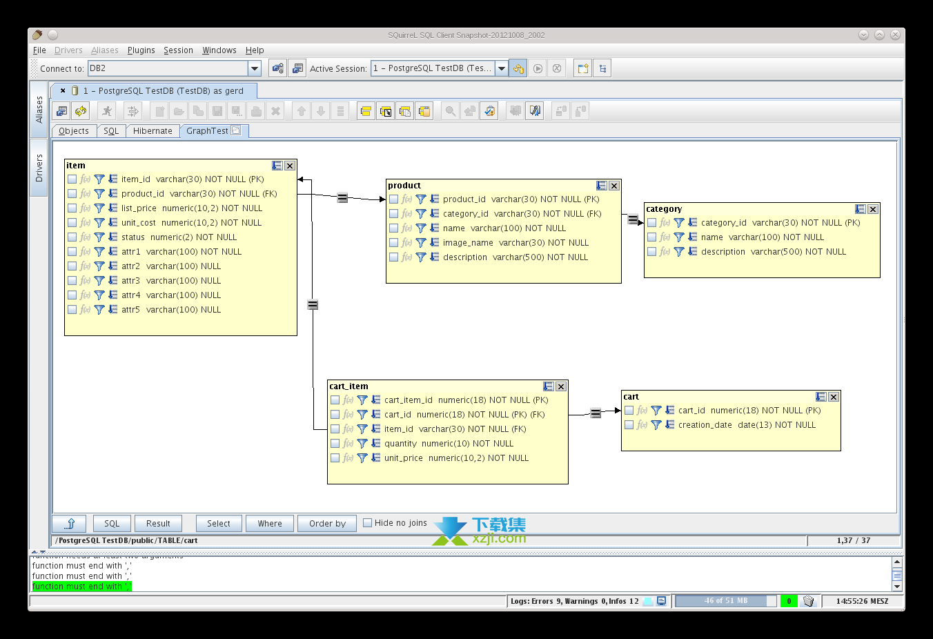 SQuirrel SQL Client界面1