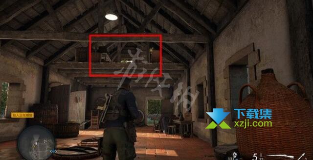 《狙击精英5》游戏中被占据的居所工作台位置在哪