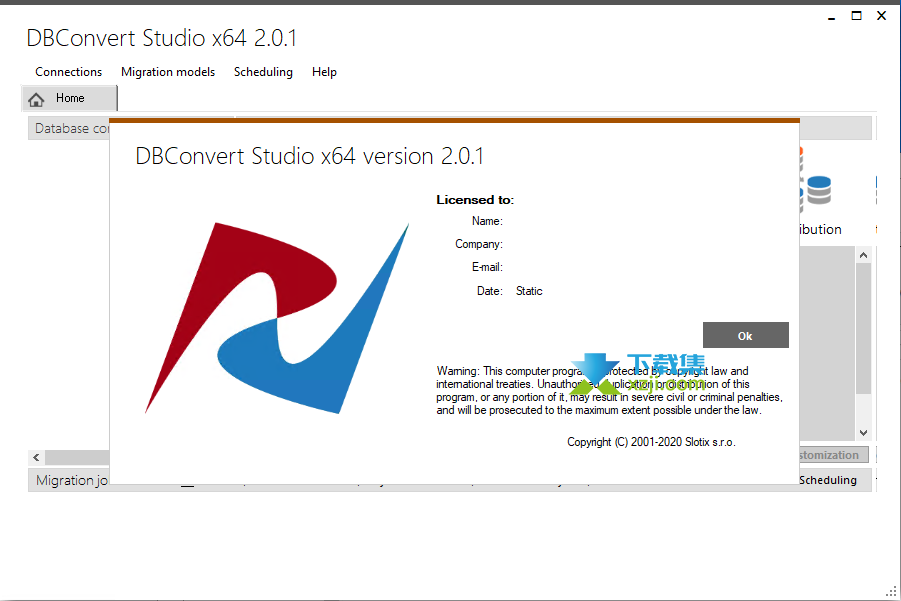 DBConvert Studio界面1