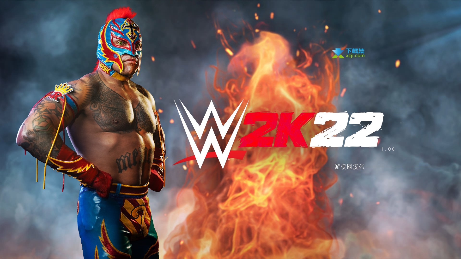 WWE 2K22汉化补丁界面