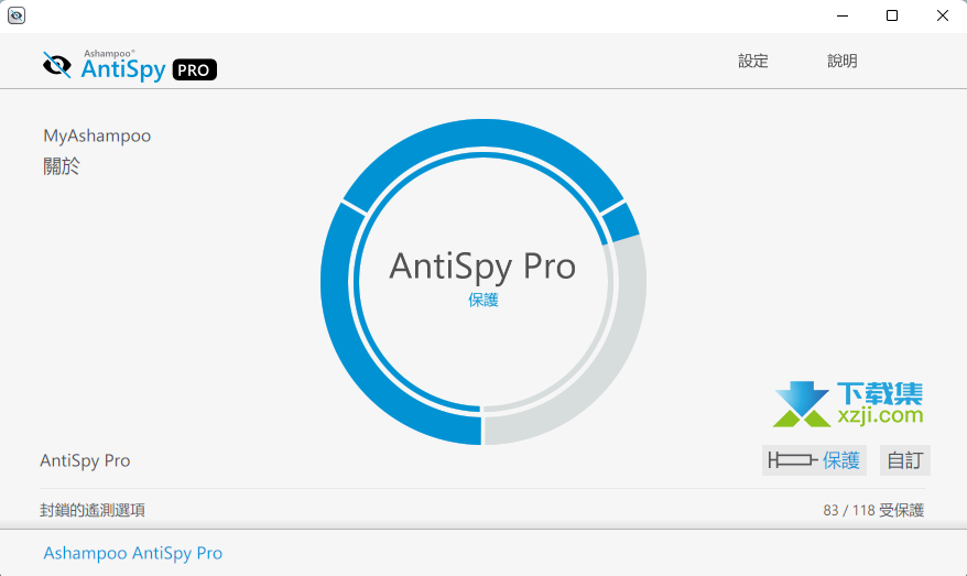 Ashampoo AntiSpy Pro界面1