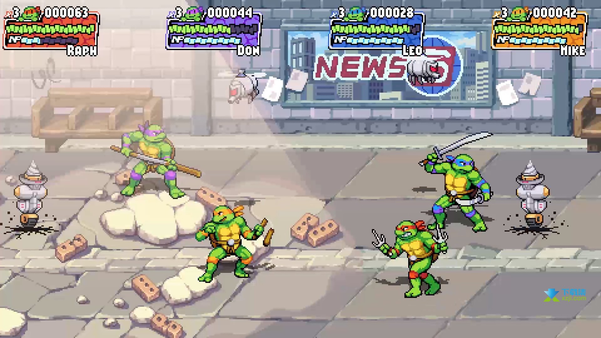 忍者神龟施莱德的复仇游戏界面3
