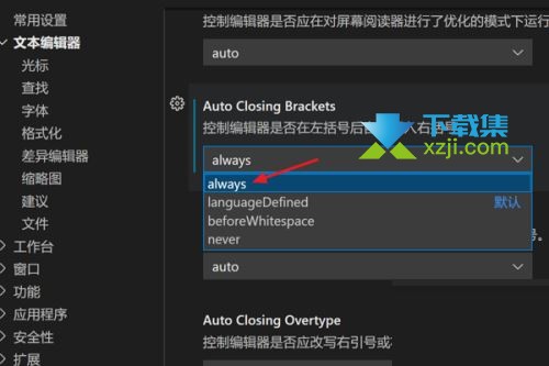 Vscode怎么设置自动插入右括号 Vscode设置自动插入右括号方法