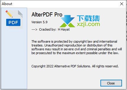 AlterPDF Pro(PDF编辑器)安装激活方法