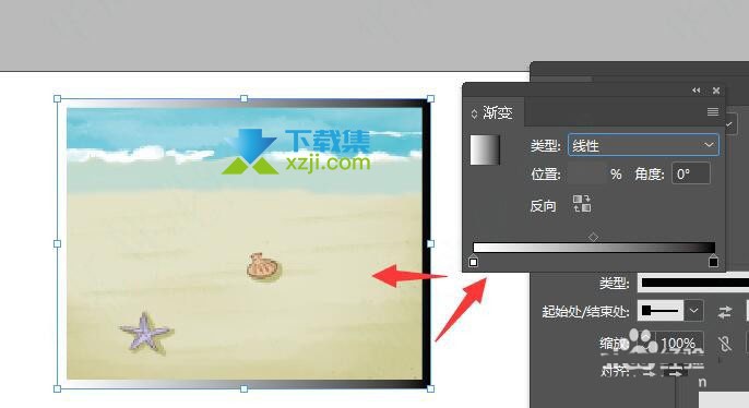 Adobe InDesign怎么给图片添加渐变轮廓 ID给图片添加渐变轮廓方法