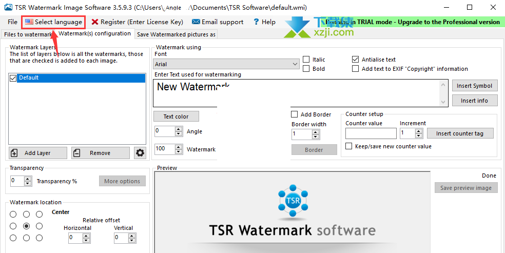 TSR Watermark Image Pro(图片去水印软件)安装激活方法