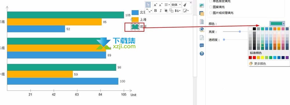 MindMaster怎么绘制彩色条形图 MindMaster绘制彩色条形图方法