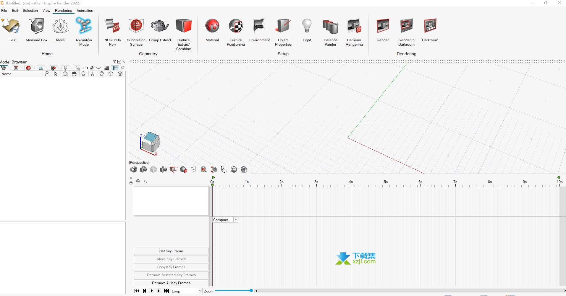 Altair Inspire Render界面