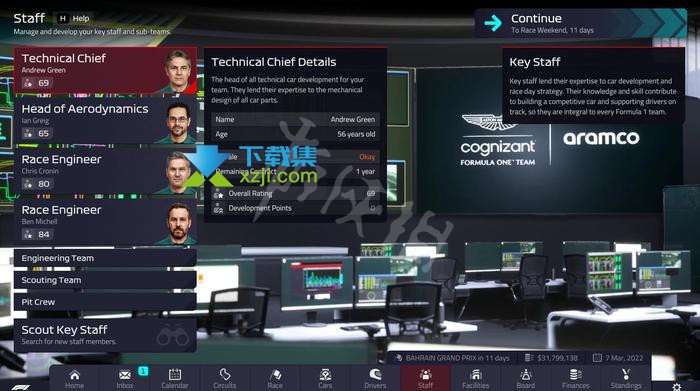 《F1车队经理2022》车队人员怎么管理 车队组建与管理方法