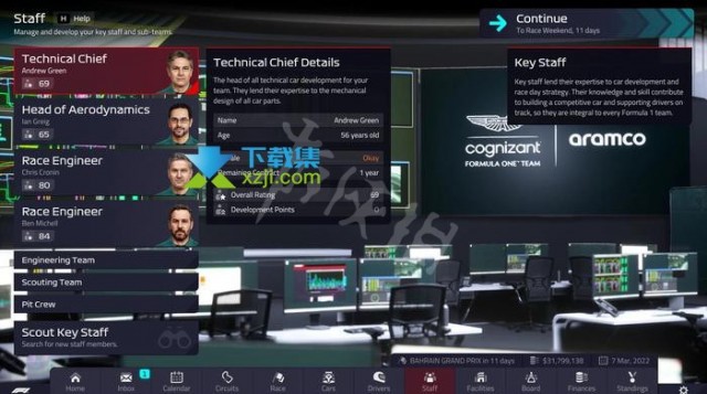 《F1车队经理2022》车队人员怎么管理 车队组建与管理方法