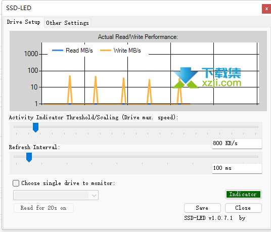 SSD-LED界面