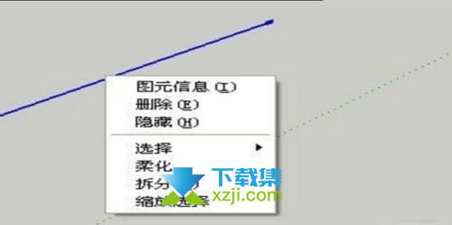 sketchup草图大师怎么给直线拆分 草图大师直线拆分方法