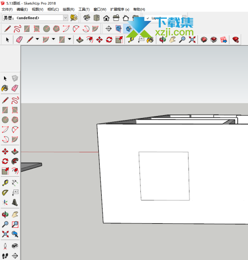 sketchup草图大师怎么制作窗户 草图大师制作窗户方法