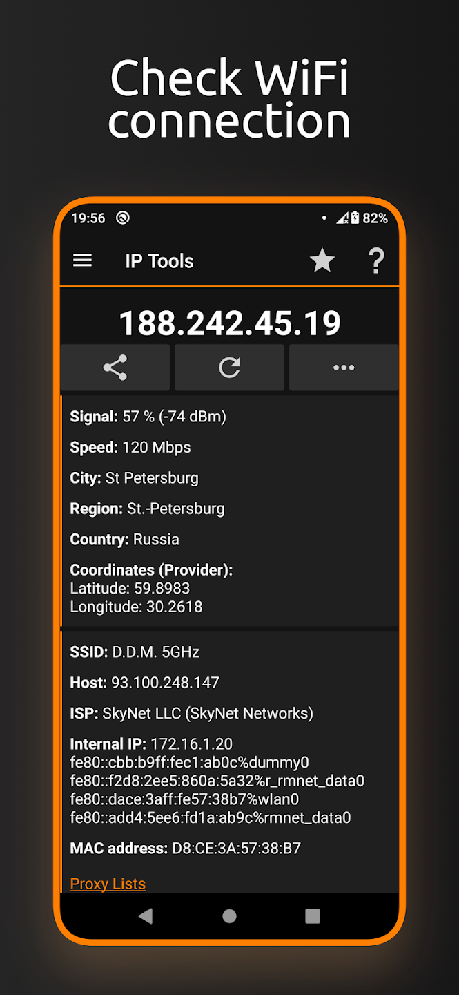 IP Tools界面