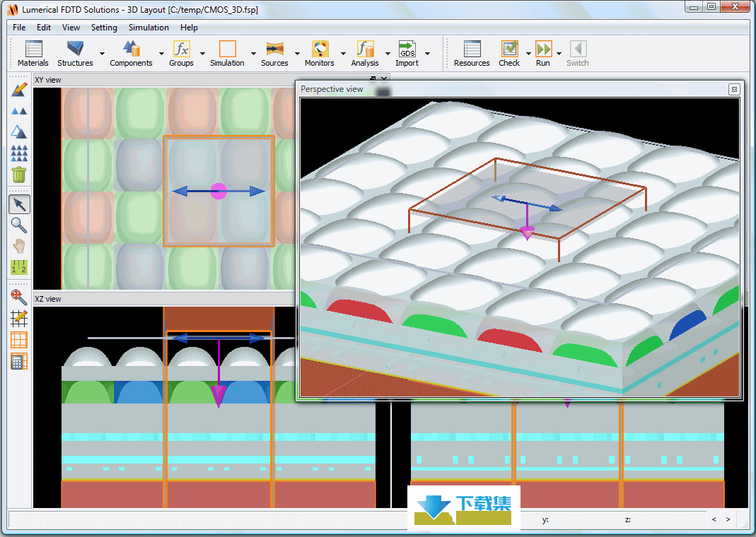 ANSYS Lumerical界面