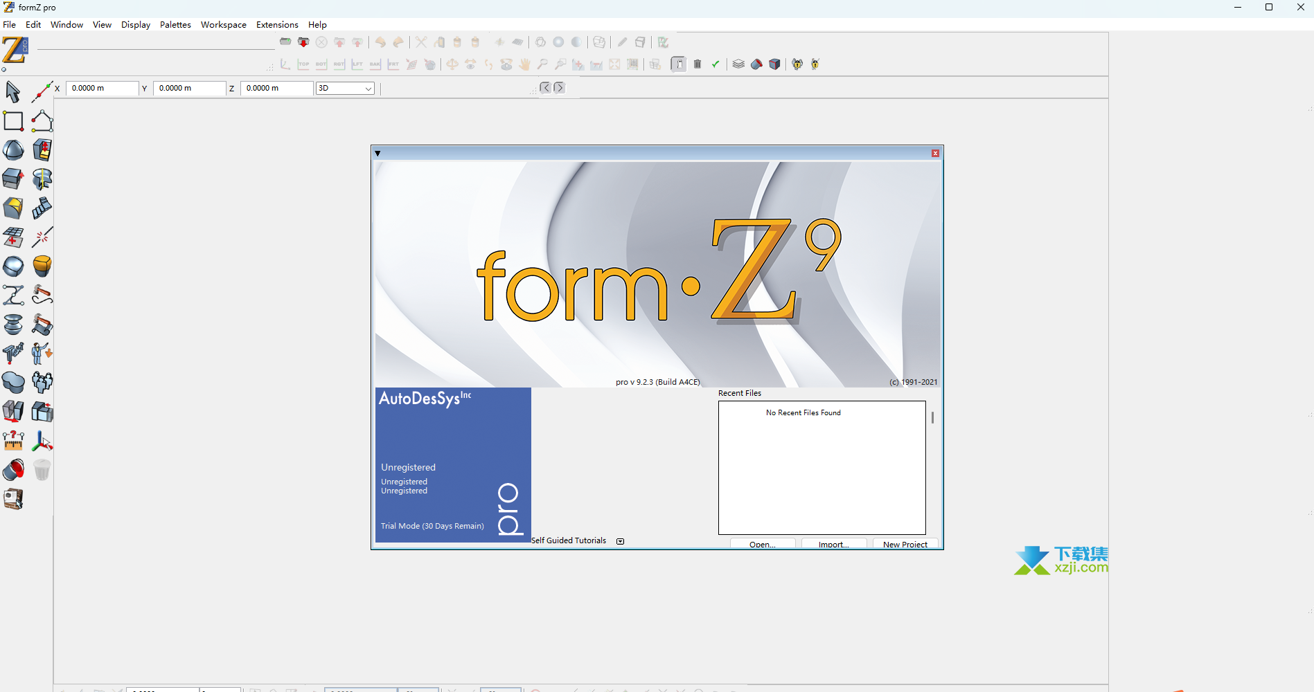 formZ Pro界面1