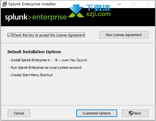 Splunk Enterprise(大数据分析软件)安装激活方法说明