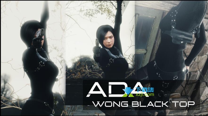 《生化危机4重制版》艾达王黑色上衣MOD