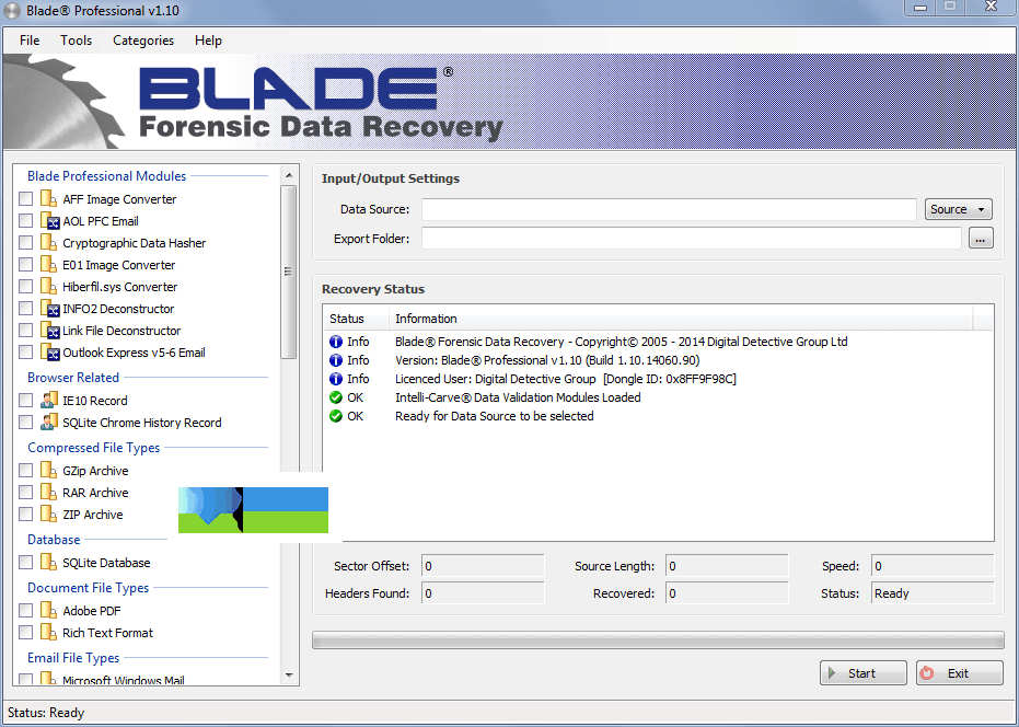 Blade Pro界面