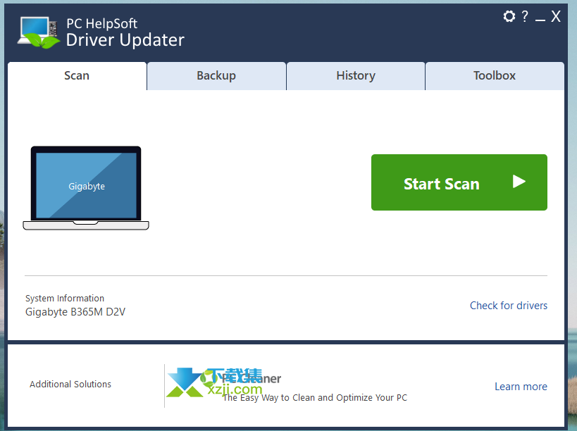 PC HelpSoft Driver Updater Pro界面