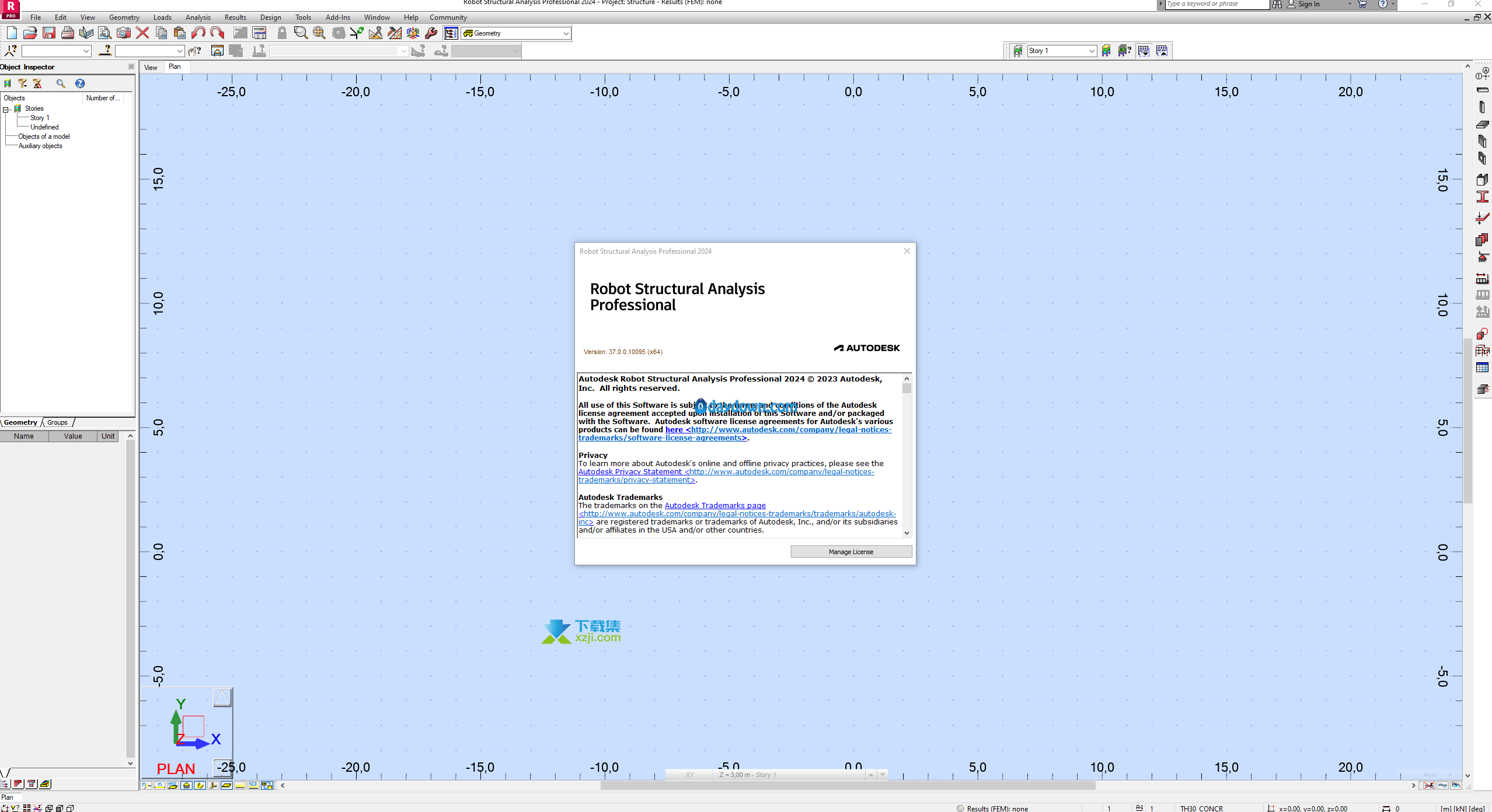 Autodesk Robot Structural Analysis Pro界面