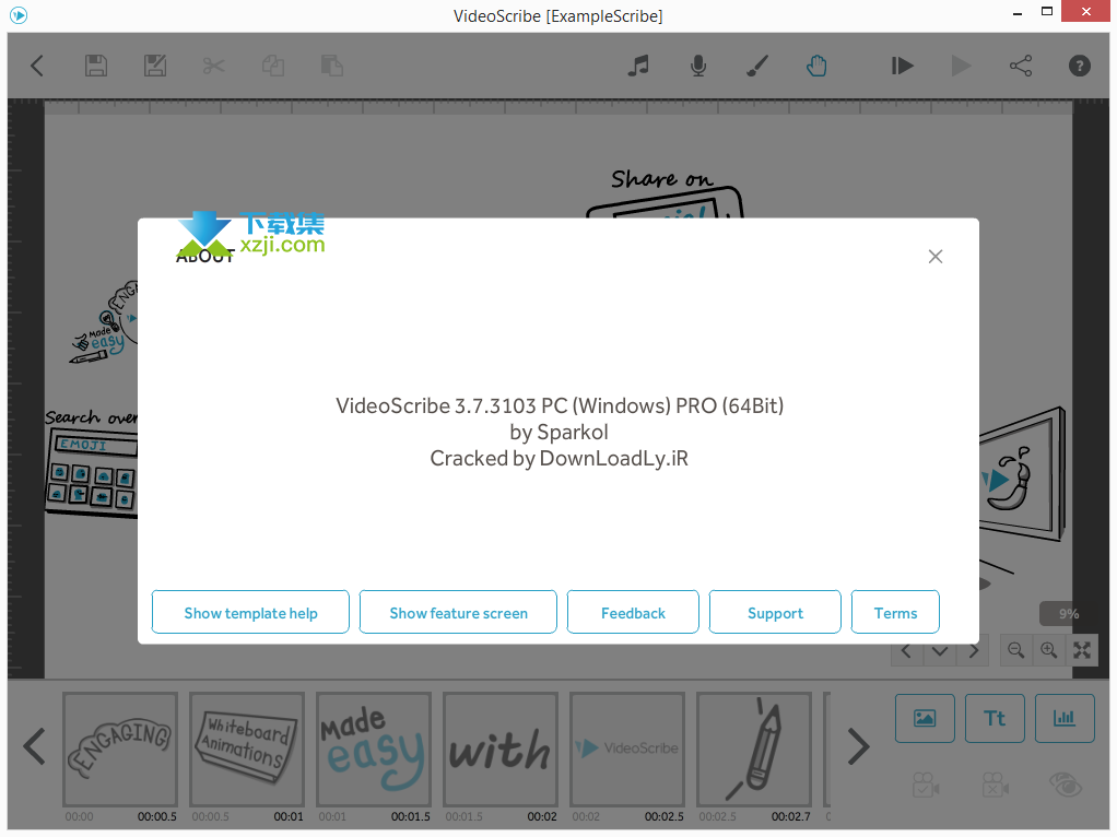 VideoScribe Pro界面