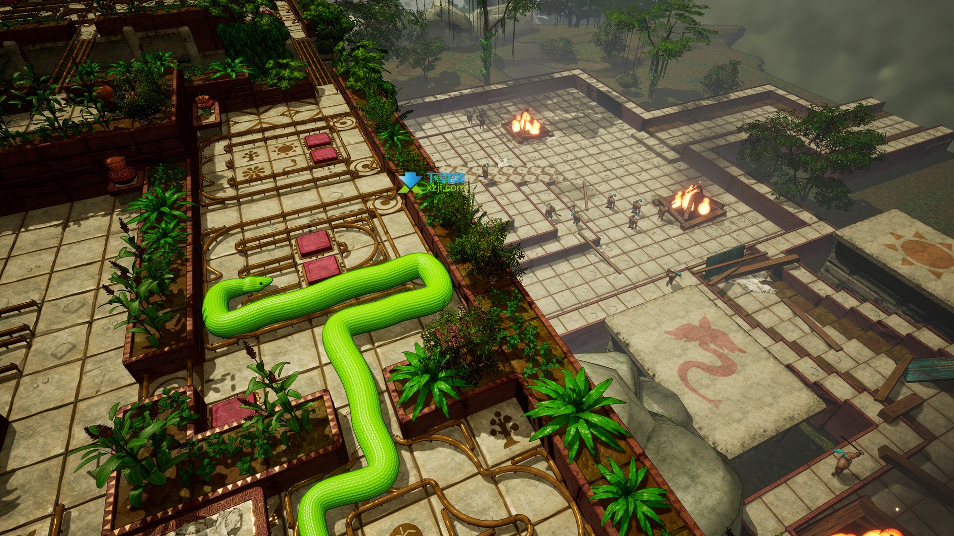 蛇之神庙游戏界面