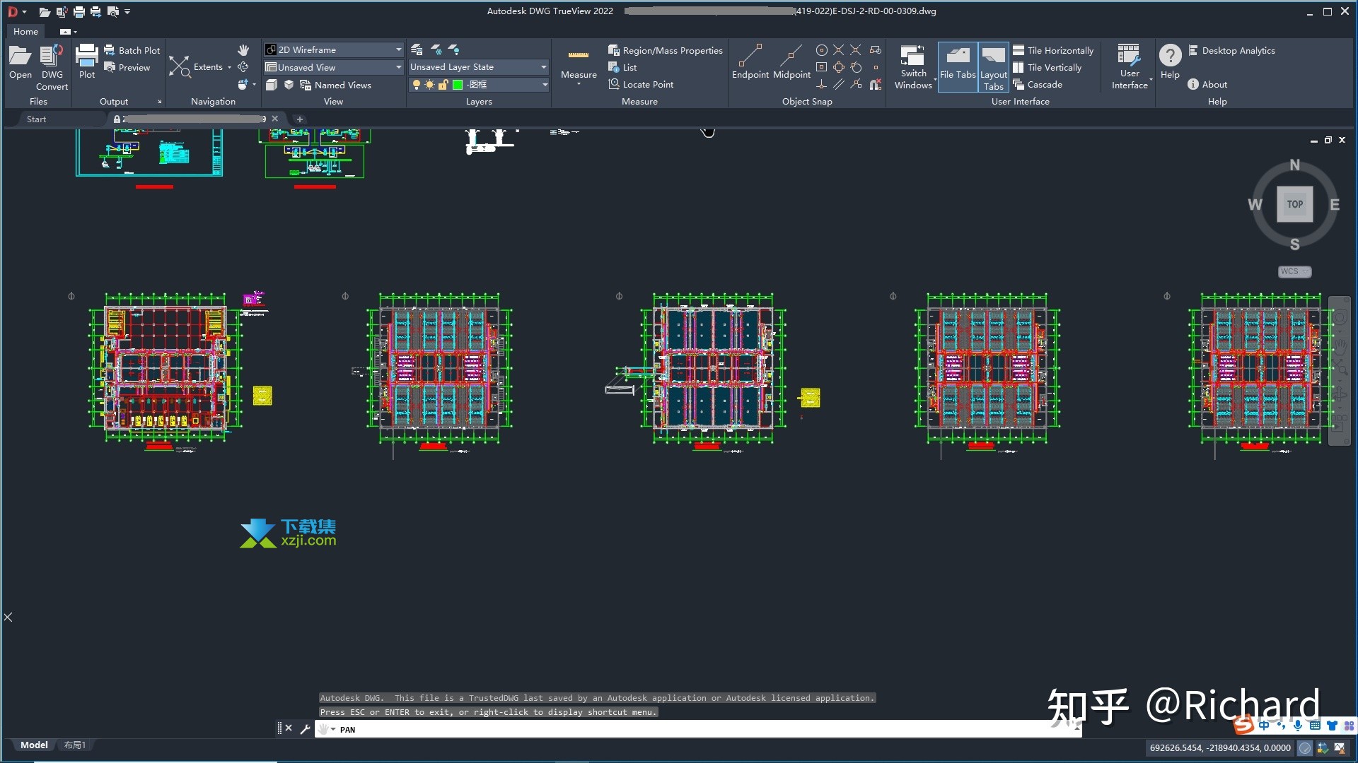 Autodesk DWG TrueView界面