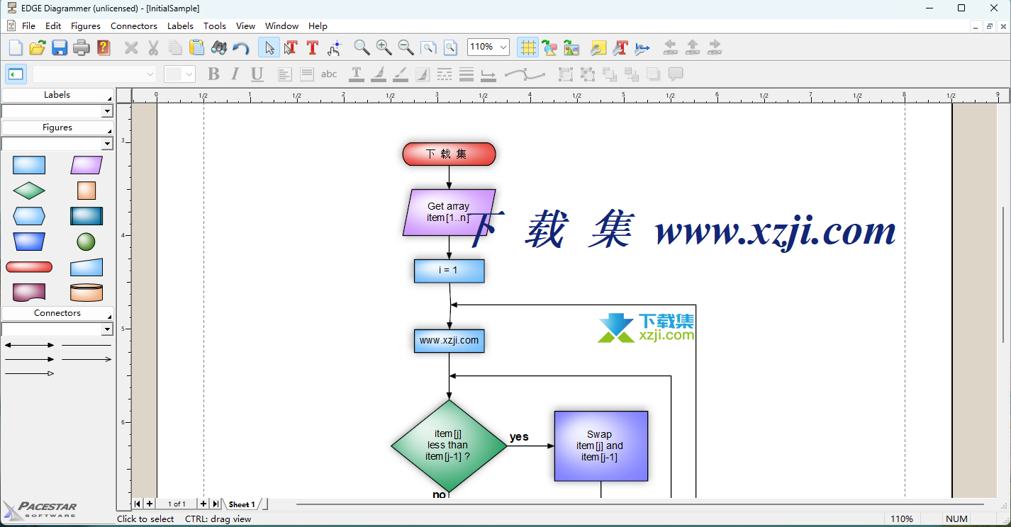 EDGE Diagrammer界面