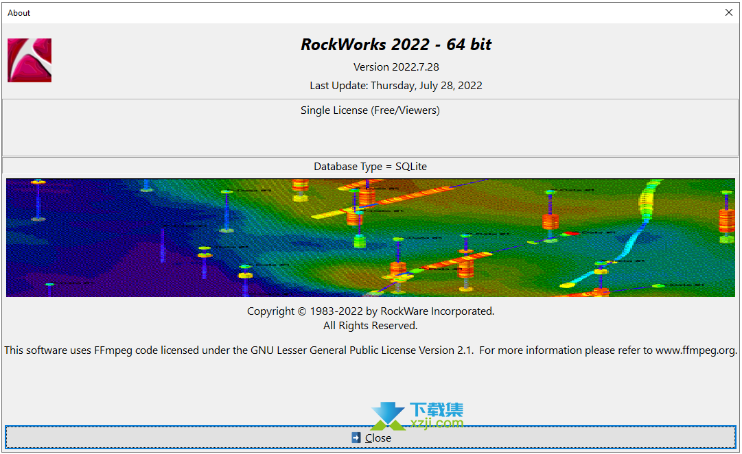 RockWorks界面1