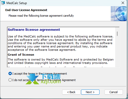 MedCalc(医学ROC曲线统计软件)安装与注册激活教程
