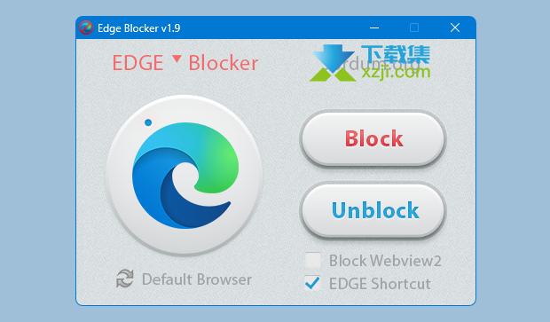 Edge Blocker界面